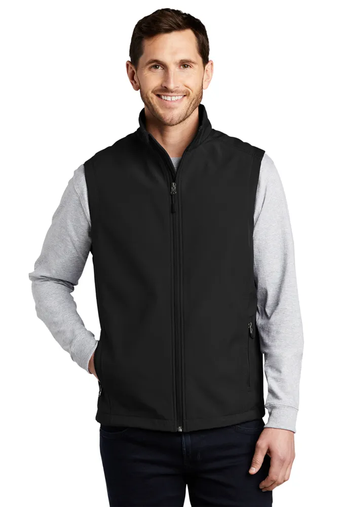 Port Authority Custom Logo Soft Shell Vest. J325.