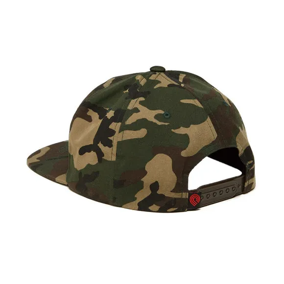 Powell Peralta Winged Ripper Snapback Hat Camo