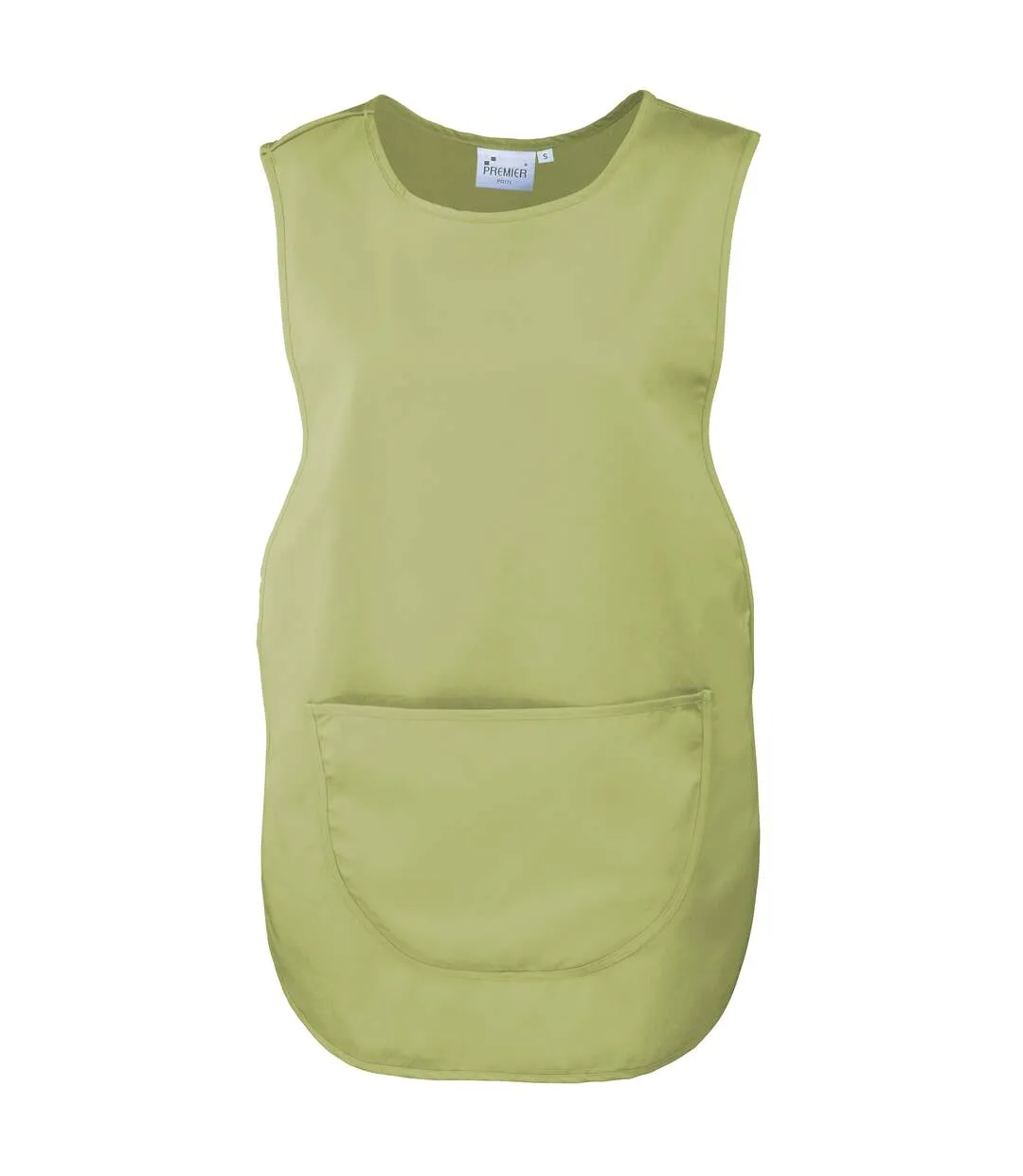 Premier Ladies/Womens Pocket Tabard / Workwear (Pack of 2) (Lime) (UTRW7031)