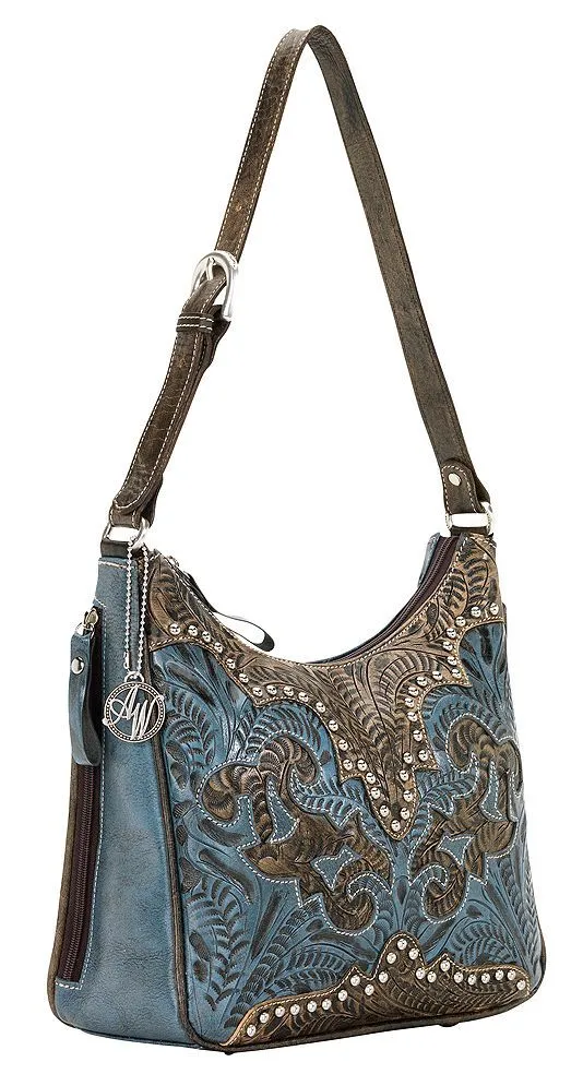 Product Name:  American West Annie's Secret Zip Top Shoulder Bag