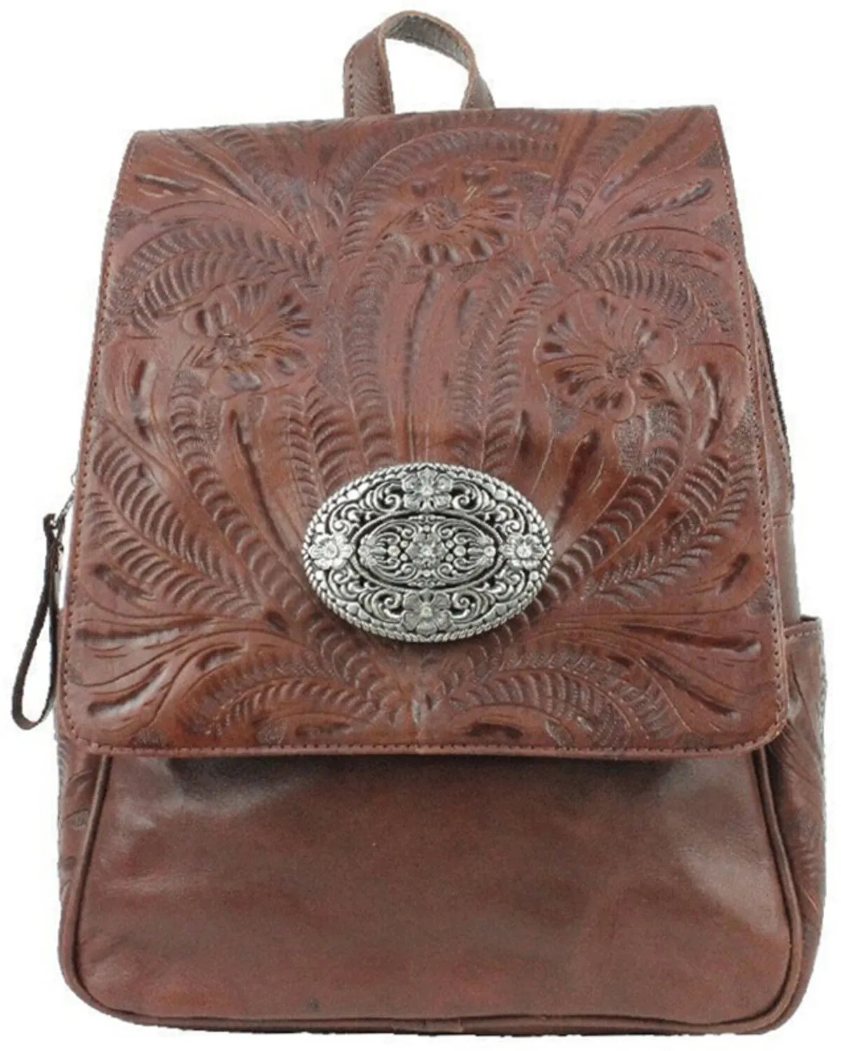 Product Name:  American West Women's Lariats Hand Tooled Backpack