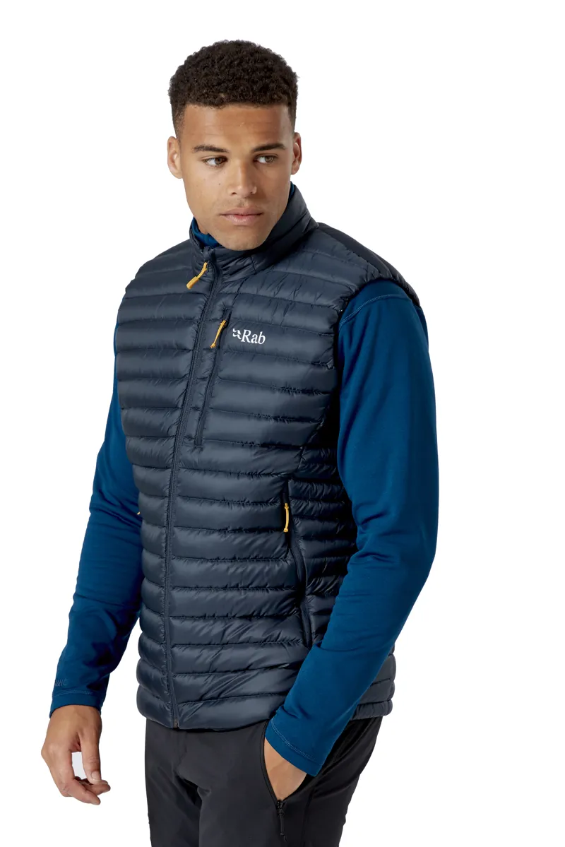 Rab Mens Microlight Vest Beluga