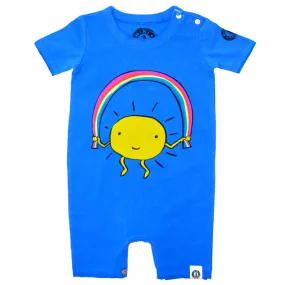 Rainbow Jump Rope Romper by: Mini Shatsu