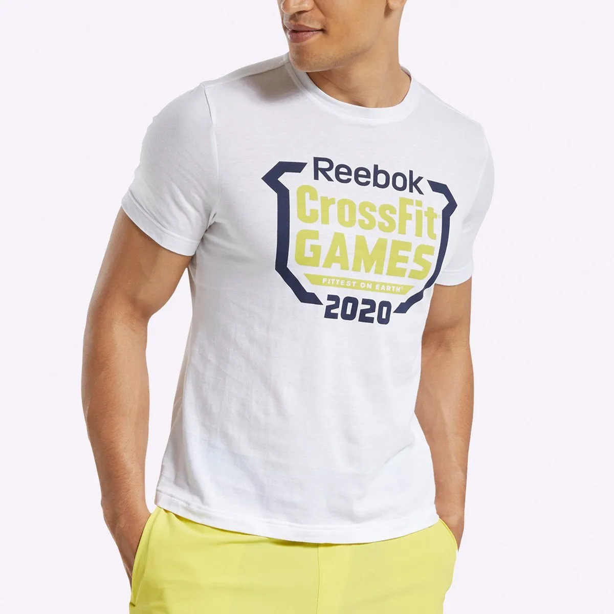 Reebok - Men's CrossFit Games Crest Tee - WHITE