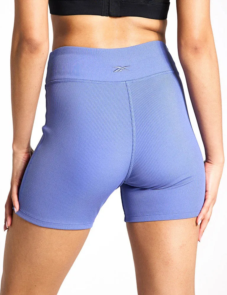 Reebok Studio High Waisted Bike Short - Step Purple