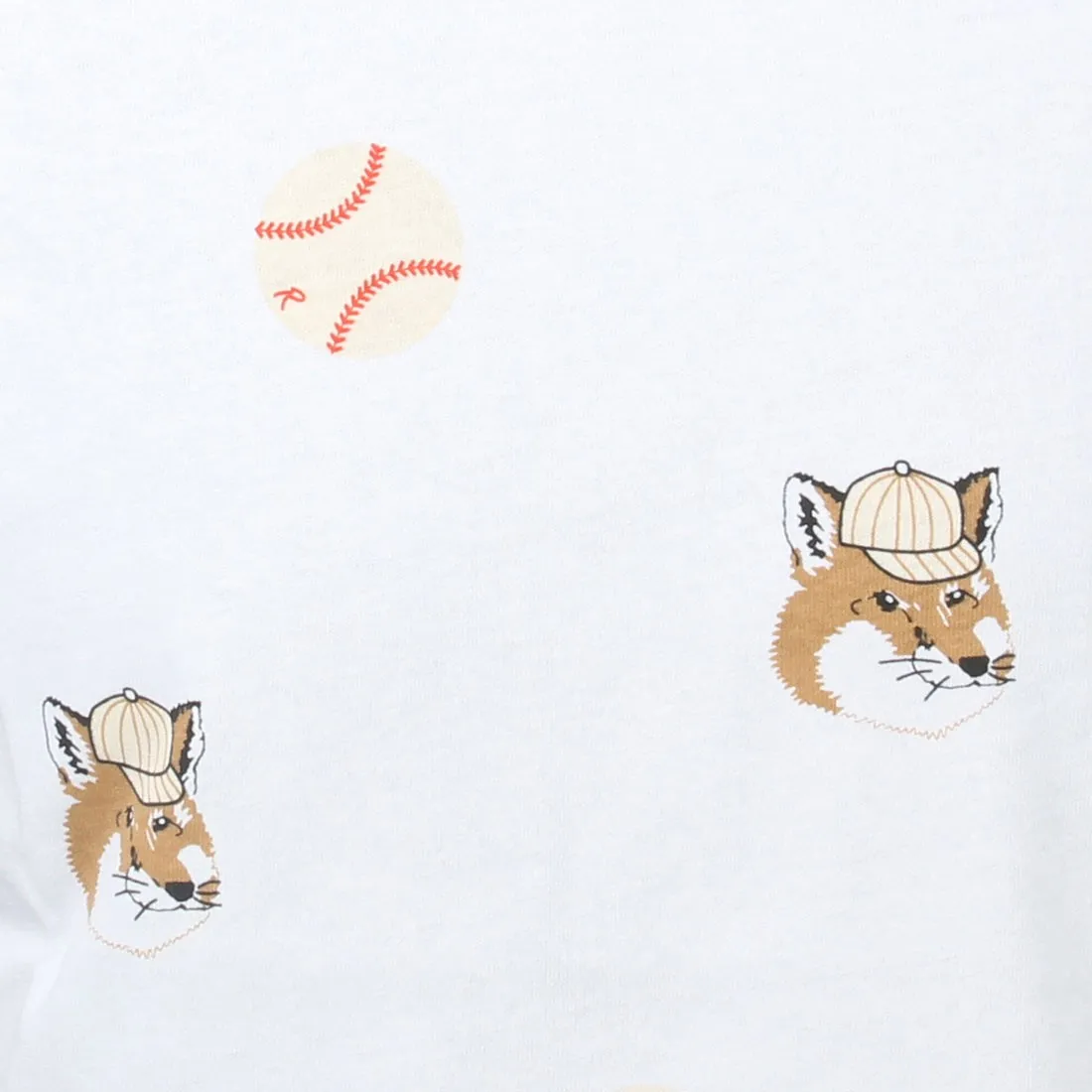 Reebok x Kitsune Men AOP Tee (white)