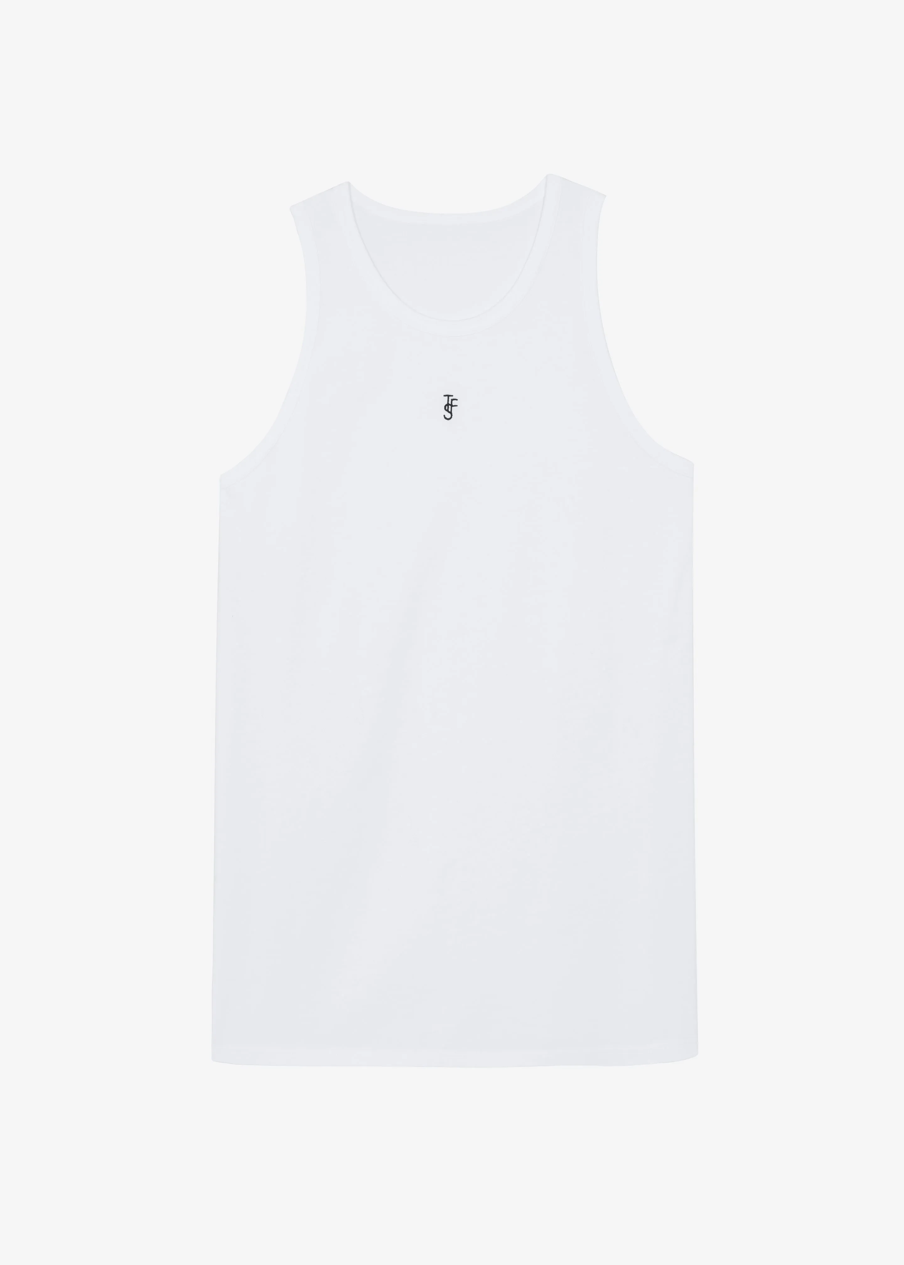 Rexy Embroidered Tank Top - White