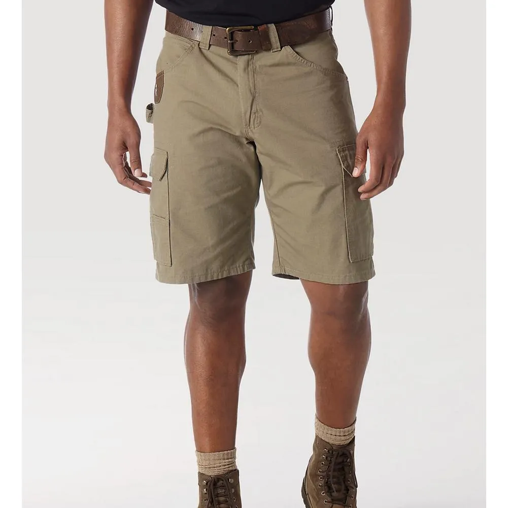 RIGGS WORKWEAR RIPSTOP RANGER CARGO SHORT - BARK - 3W360BR