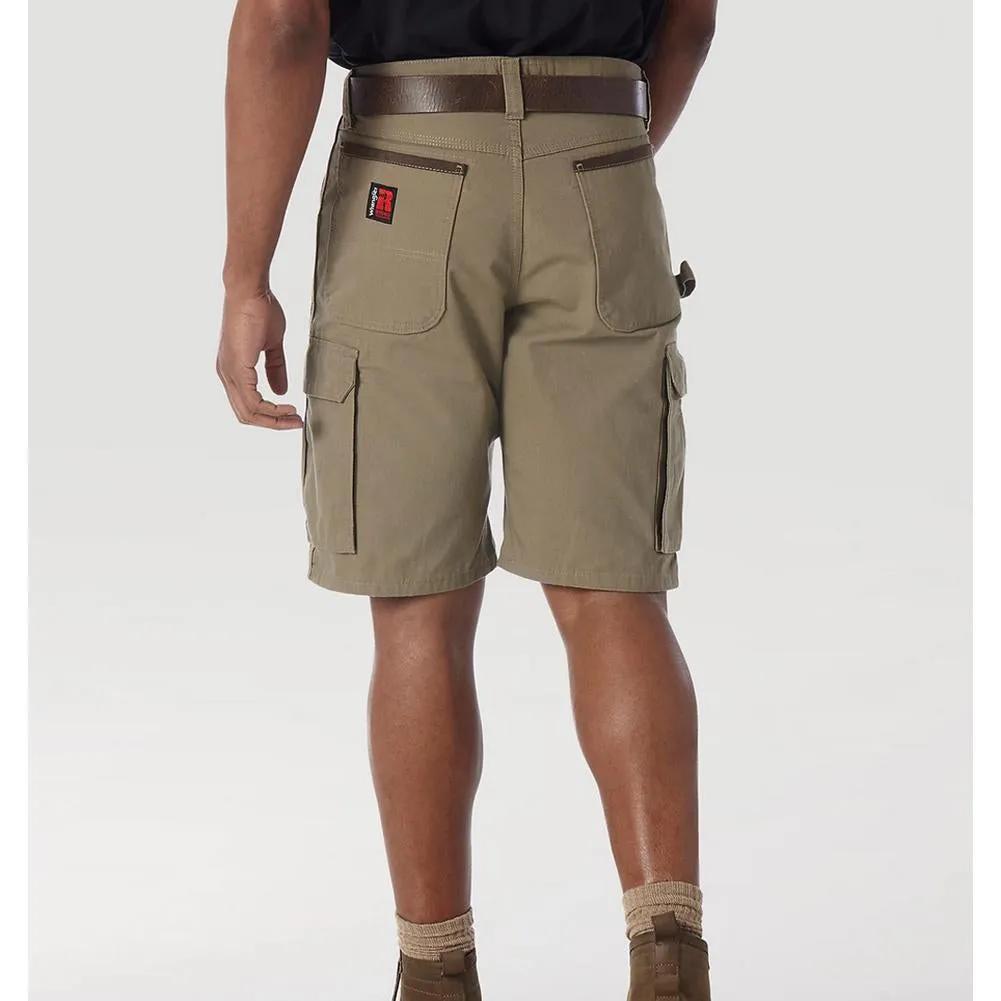 RIGGS WORKWEAR RIPSTOP RANGER CARGO SHORT - BARK - 3W360BR