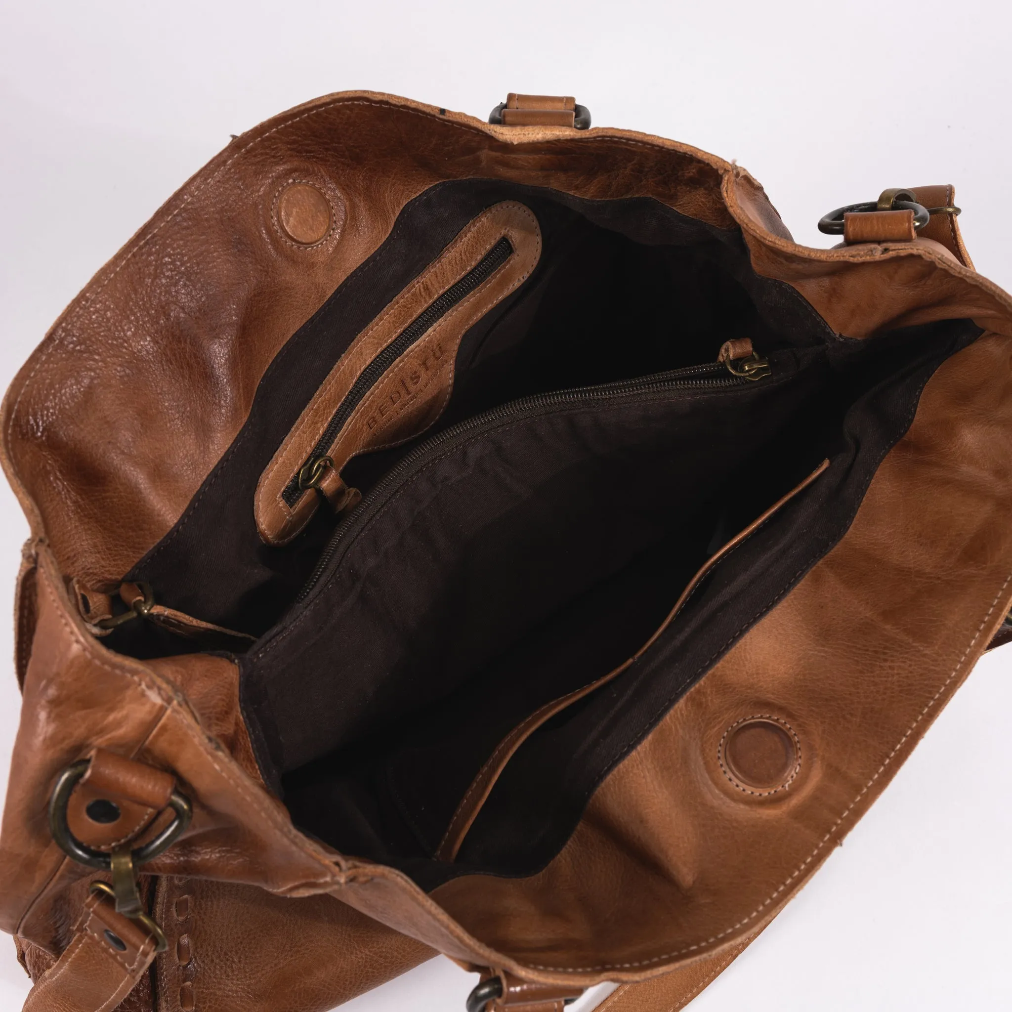 ROCKAWAY BAG - TAN - LEATHER