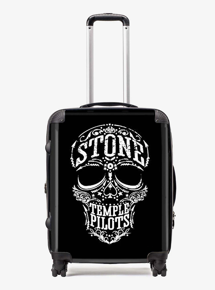 Rocksax Stone Temple Pilots Stone Skull Luggage Bag