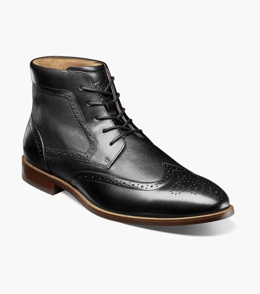 Rucci Wingtip Lace Up Boot