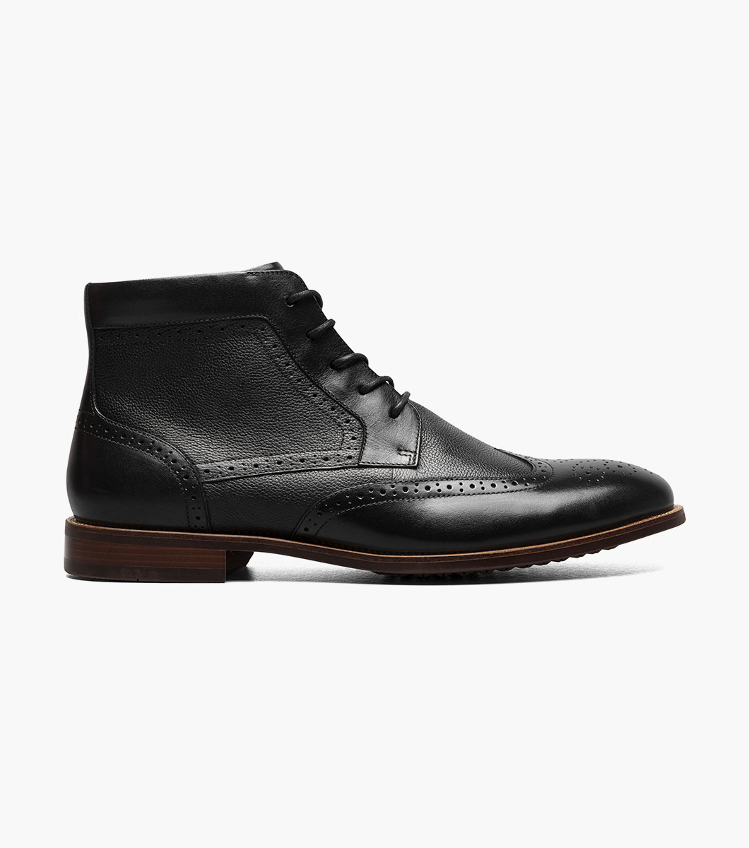 Rucci Wingtip Lace Up Boot