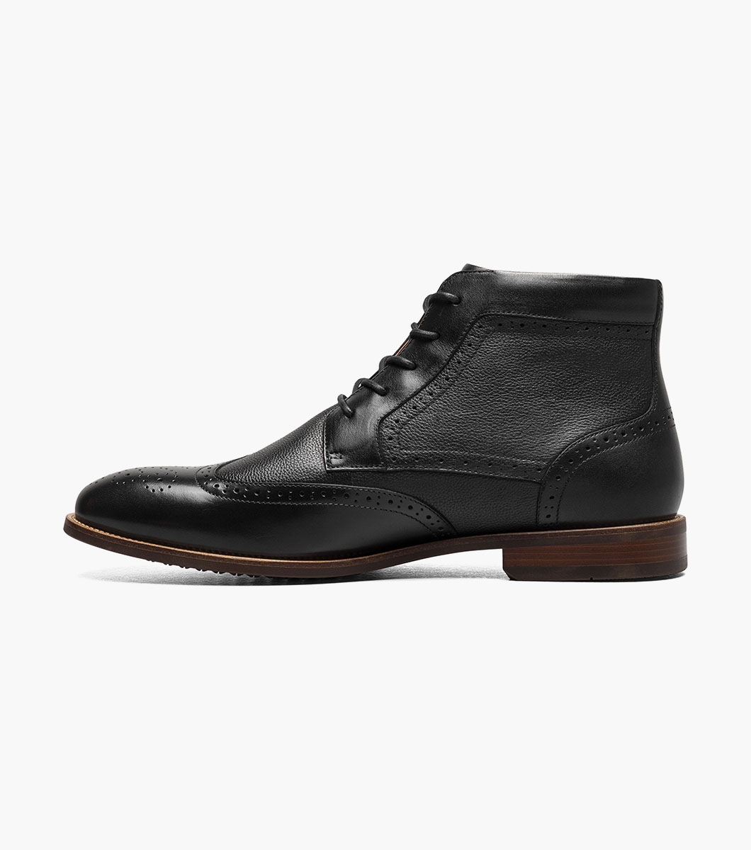 Rucci Wingtip Lace Up Boot