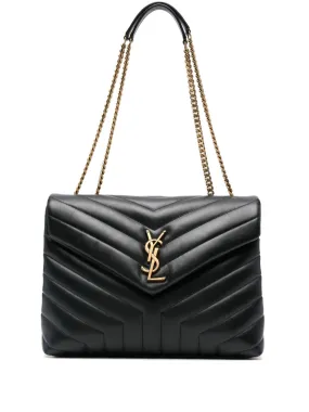 Saint Laurent medium Loulou shoulder bag - Black