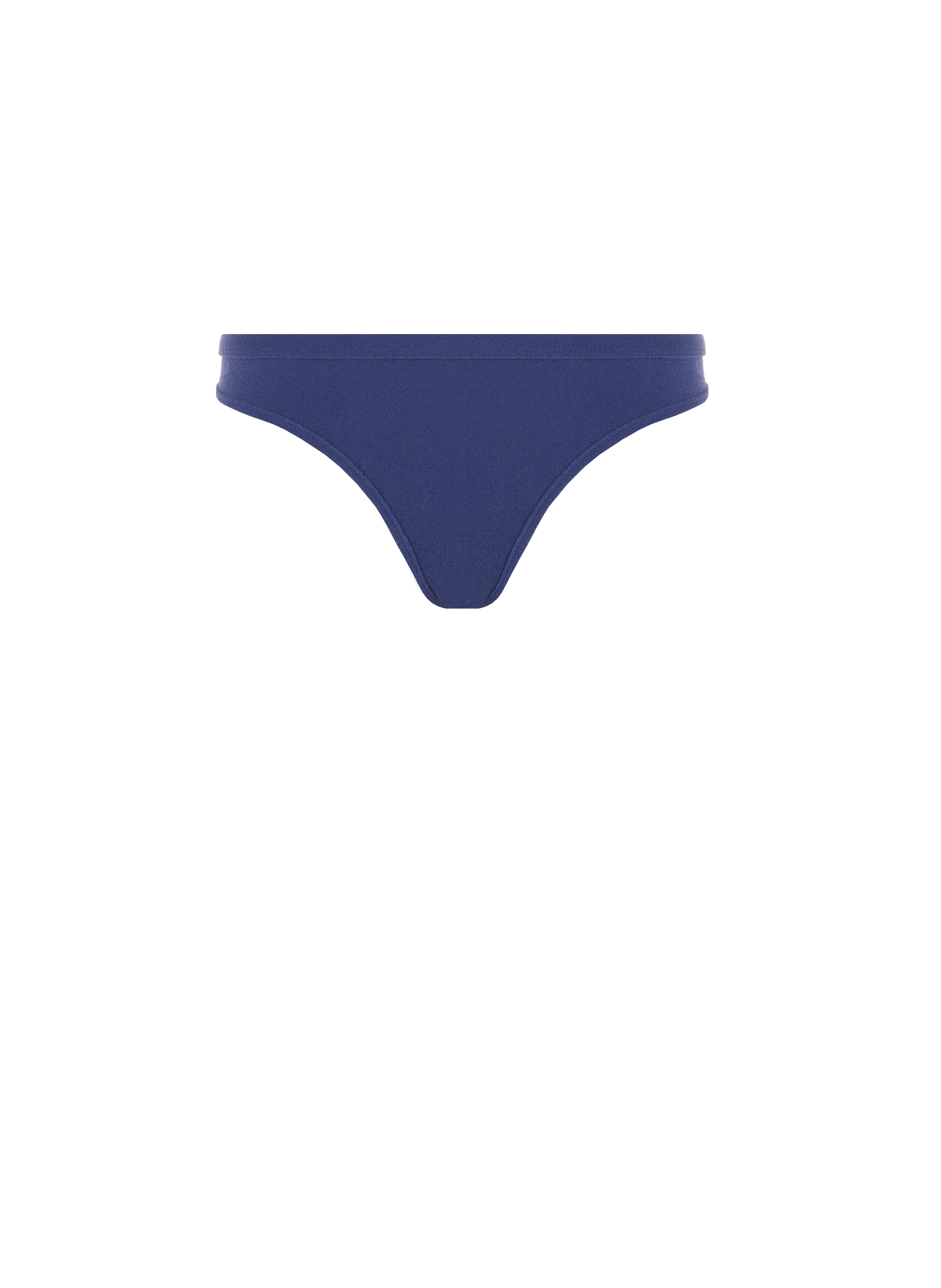 Saison 1865  Textured bikini bottoms - Blue