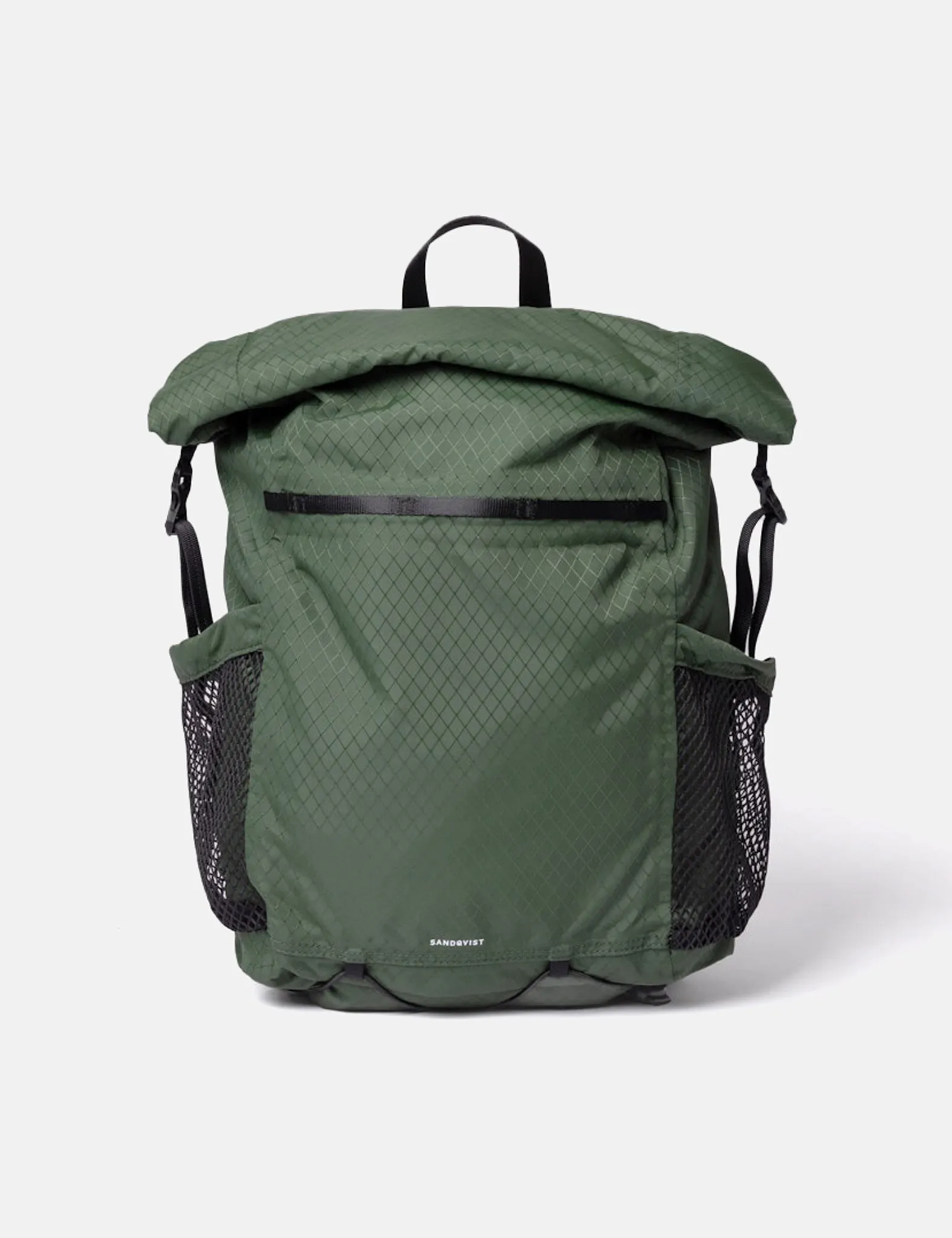 Sandqvist Nils Rolltop Backpack (Recycled) - Dawn Green