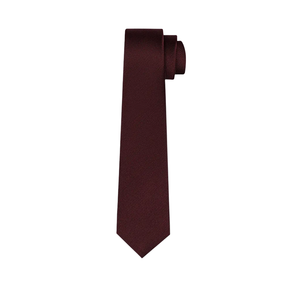 Sangria Solid Necktie