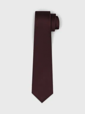 Sangria Solid Necktie