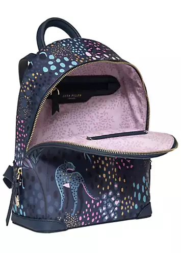 Sara Miller Midnight Leopard Mini Backpack | Kaleidoscope