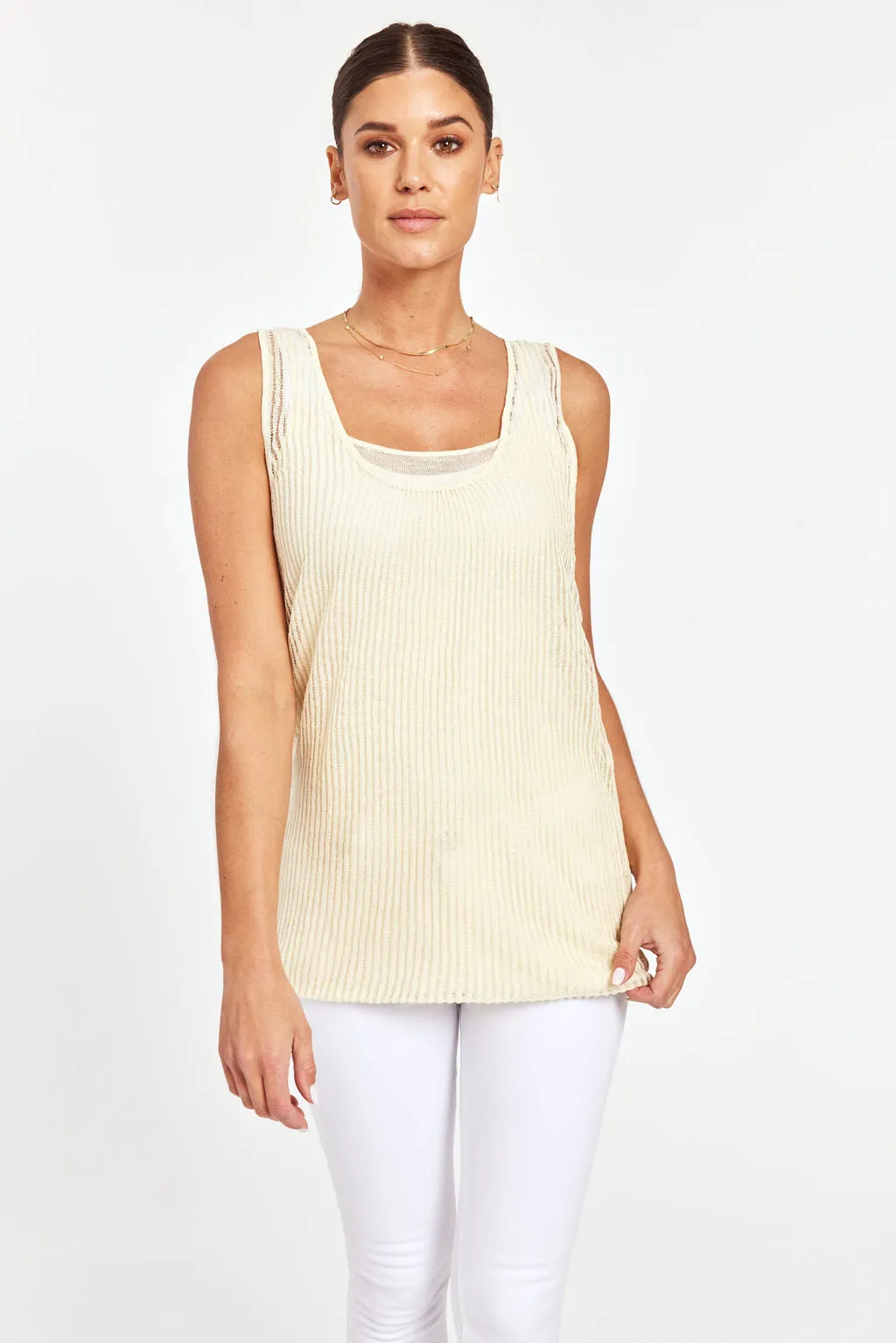 Sheer Double Layered Tank