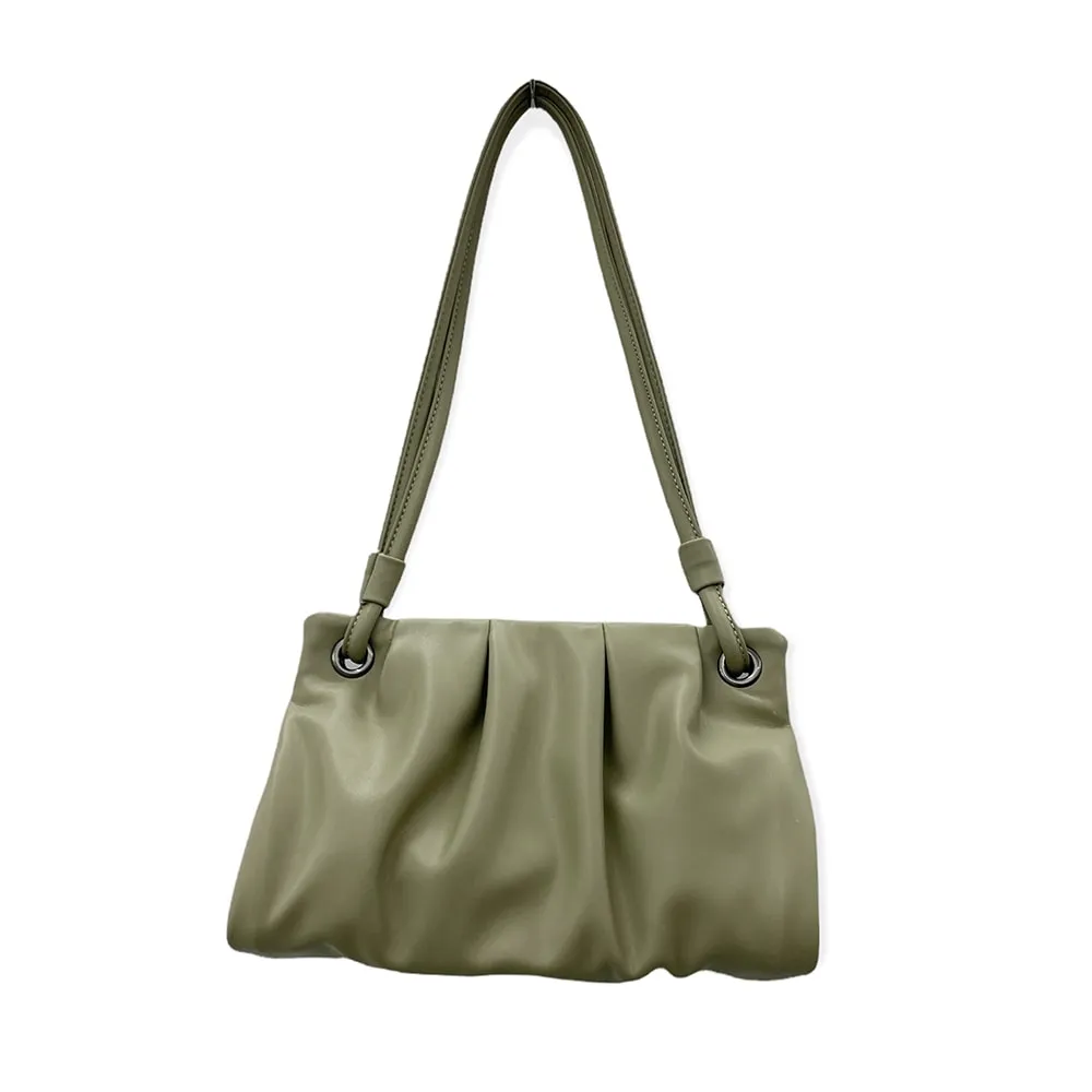 Shirred Mini Shoulder Bag CJ02