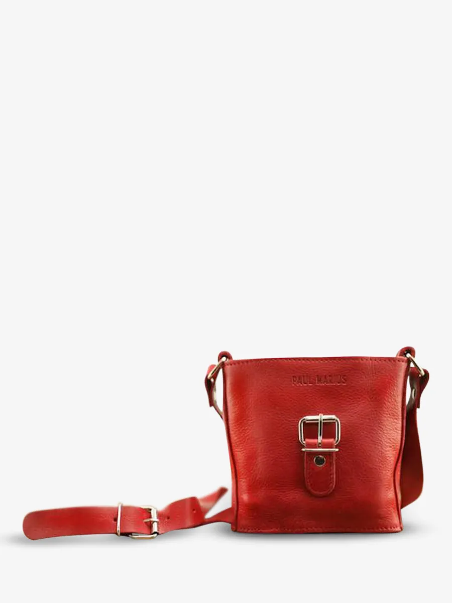 shoulder bag for woman Red - L'Authentique - S Red | PAUL MARIUS