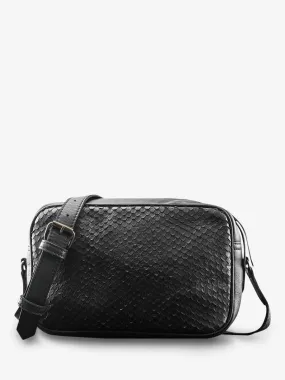 shoulder bag for women Black - L'Impertinent Ecailles Black | PAUL MARIUS