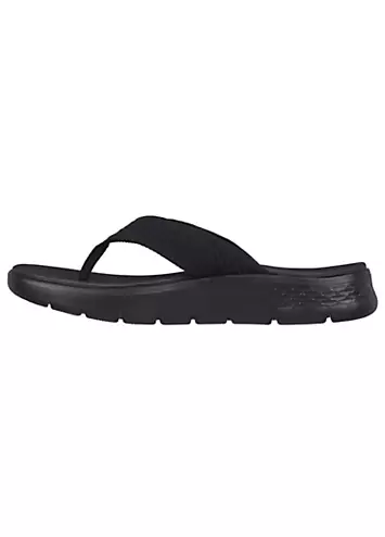 Skechers Black GO WALK Flex Splendor Sandals | Kaleidoscope