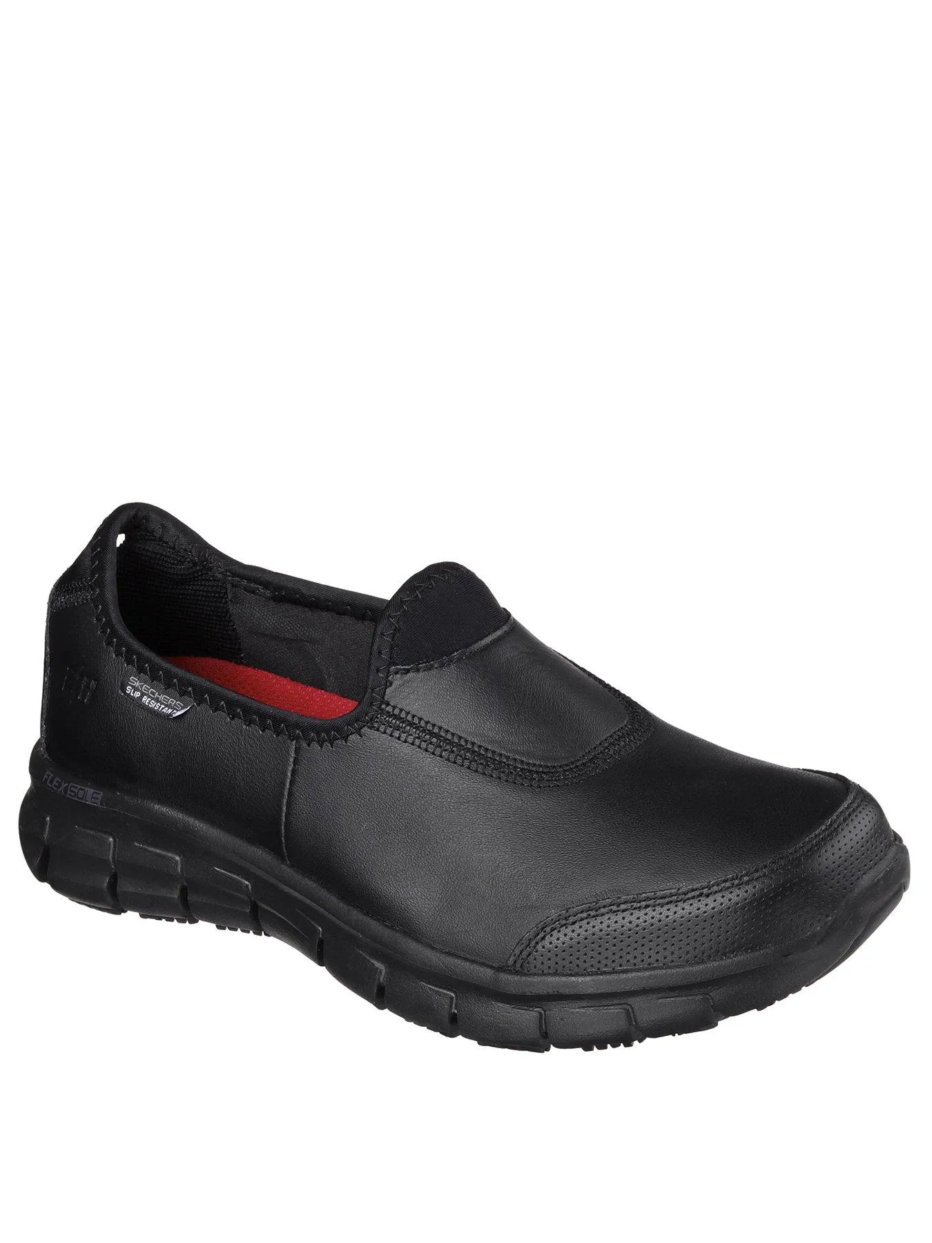 Skechers Sure Track Workwear Slip Resistant Trainers - Black