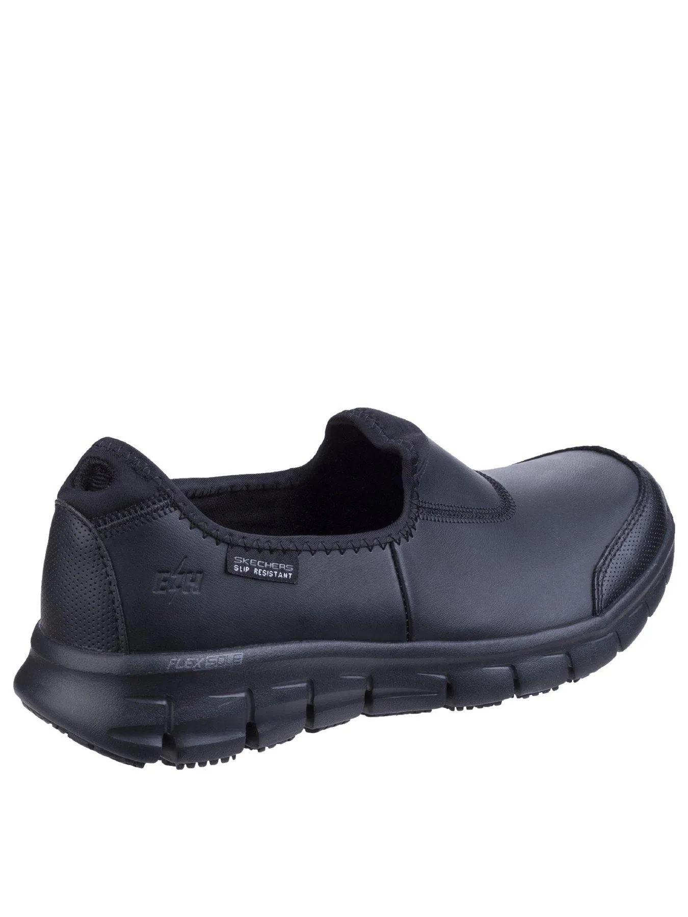 Skechers Sure Track Workwear Slip Resistant Trainers - Black