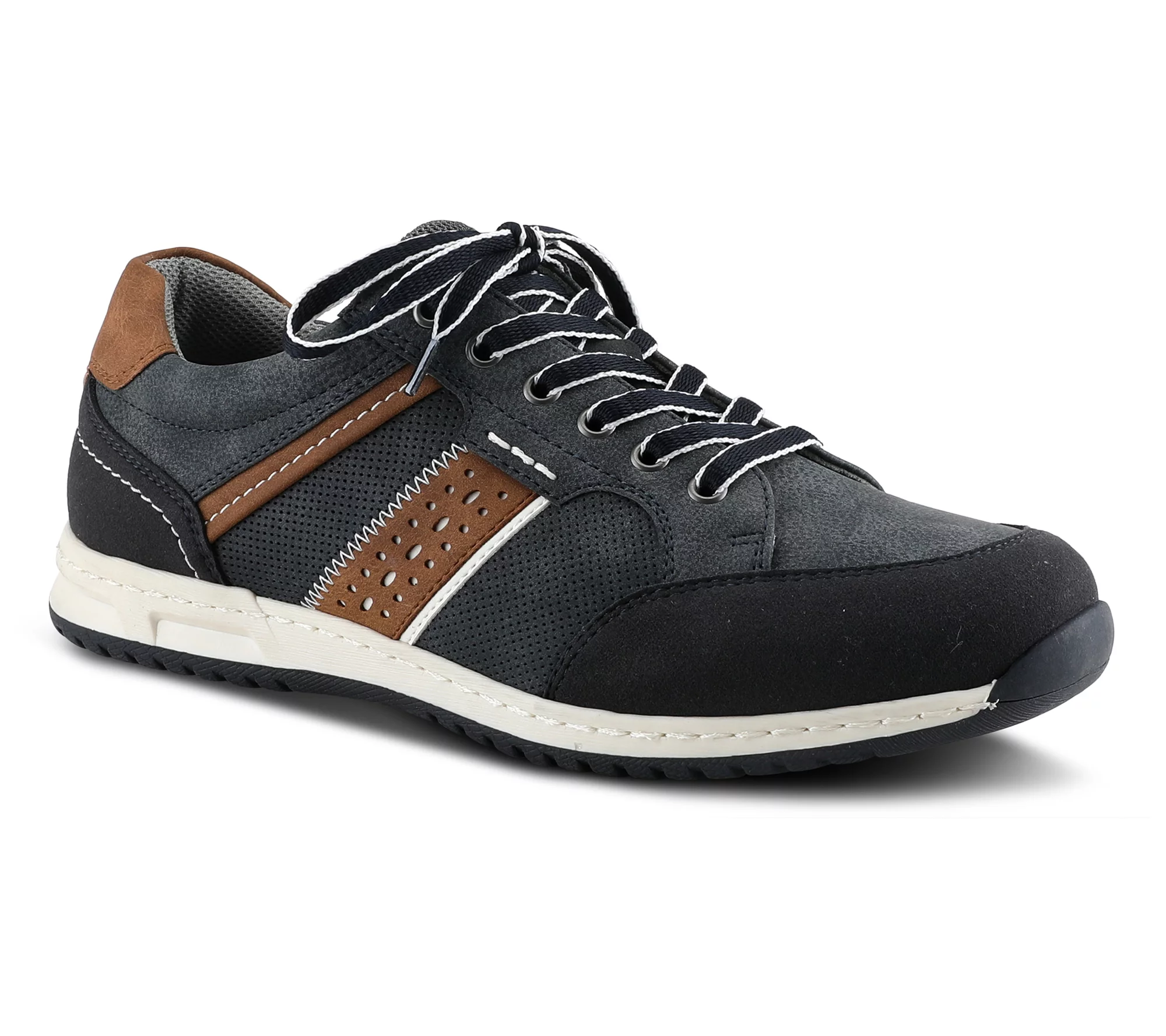 Spring Step Men's Lace-Up Sneakers - Griffin