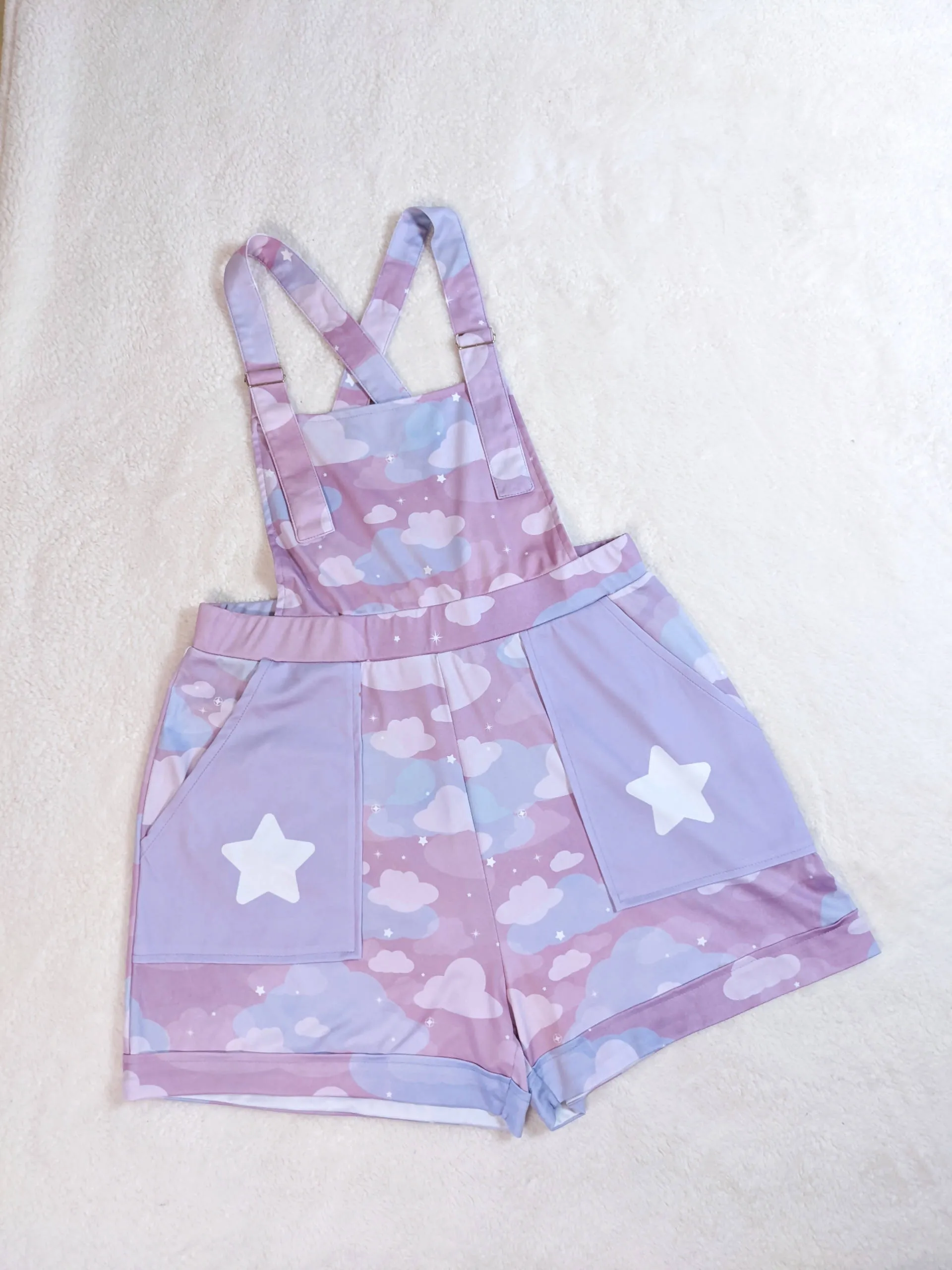 Starcrossed Skies Purple Romper