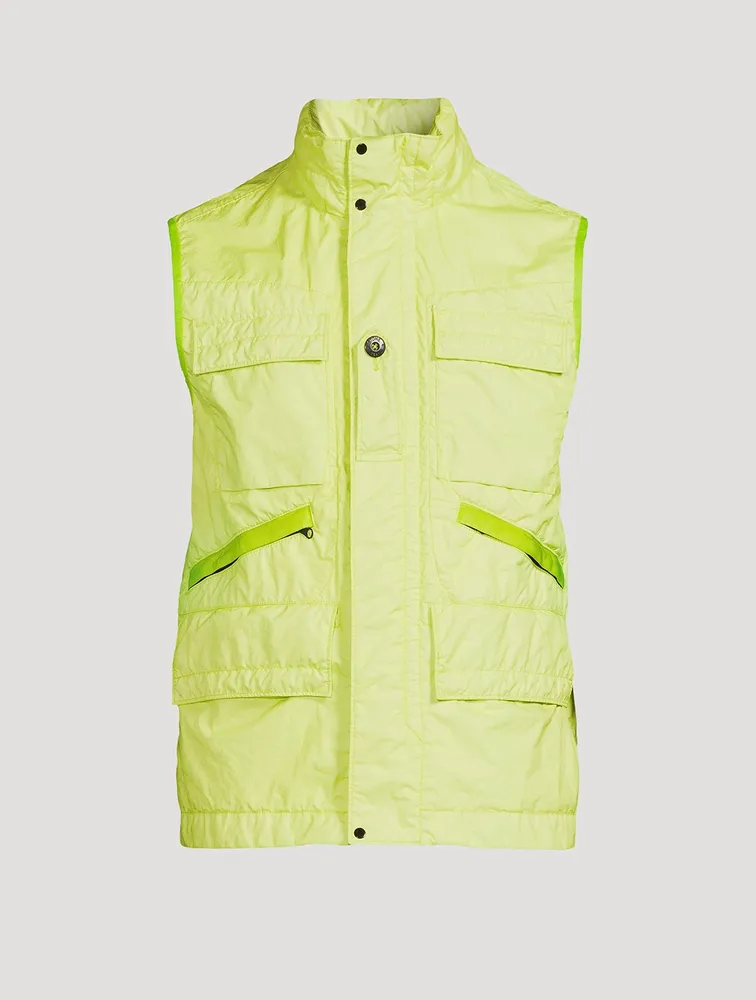 STONE ISLAND Membrana Garment-Dyed Vest