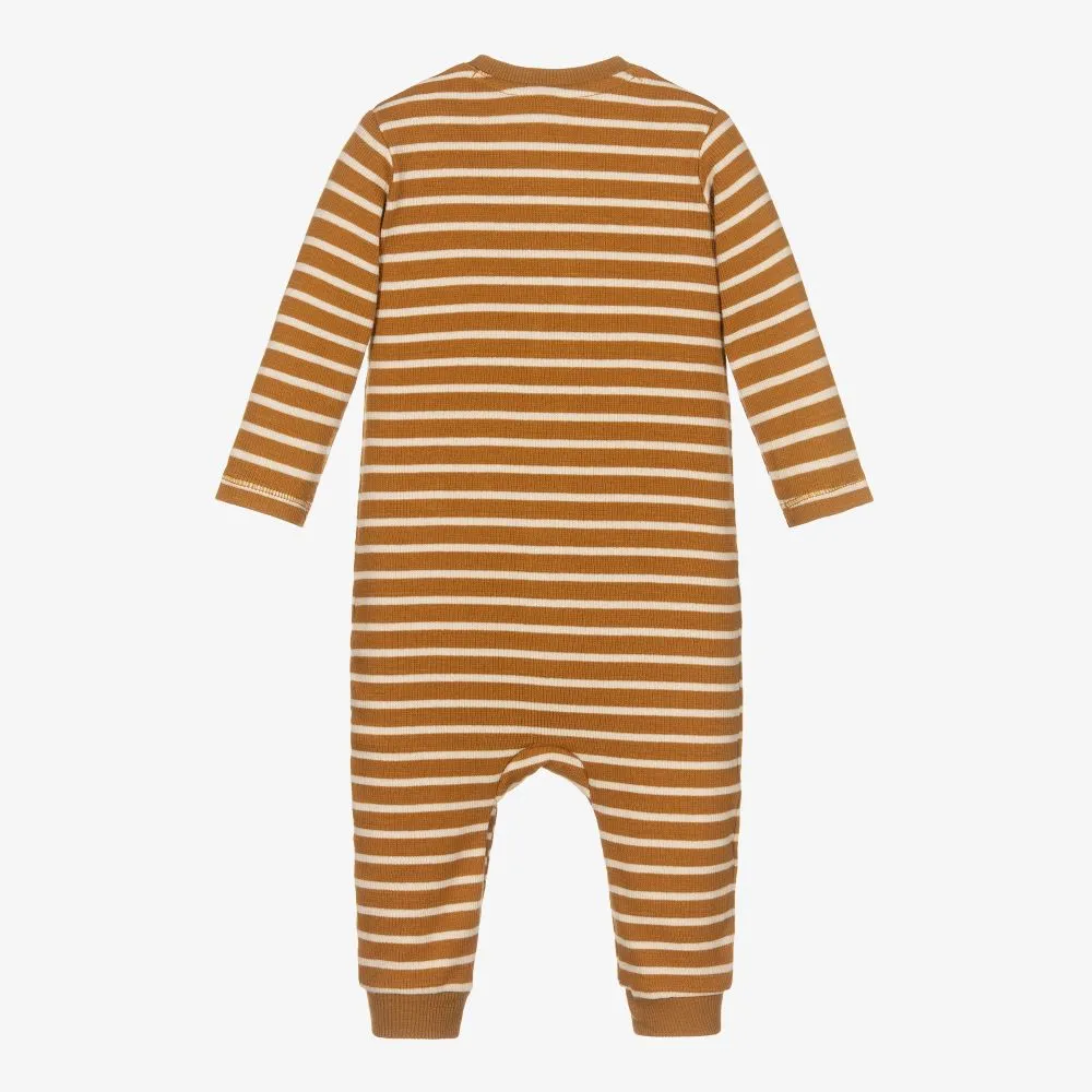 Striped Organic Cotton Romper