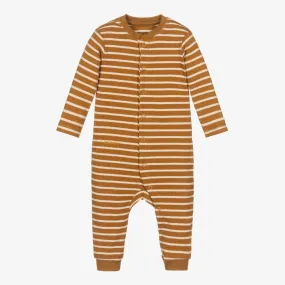 Striped Organic Cotton Romper