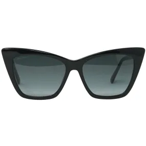 Sunglasses | Lucine 807 Black Sunglasses | Jimmy Choo