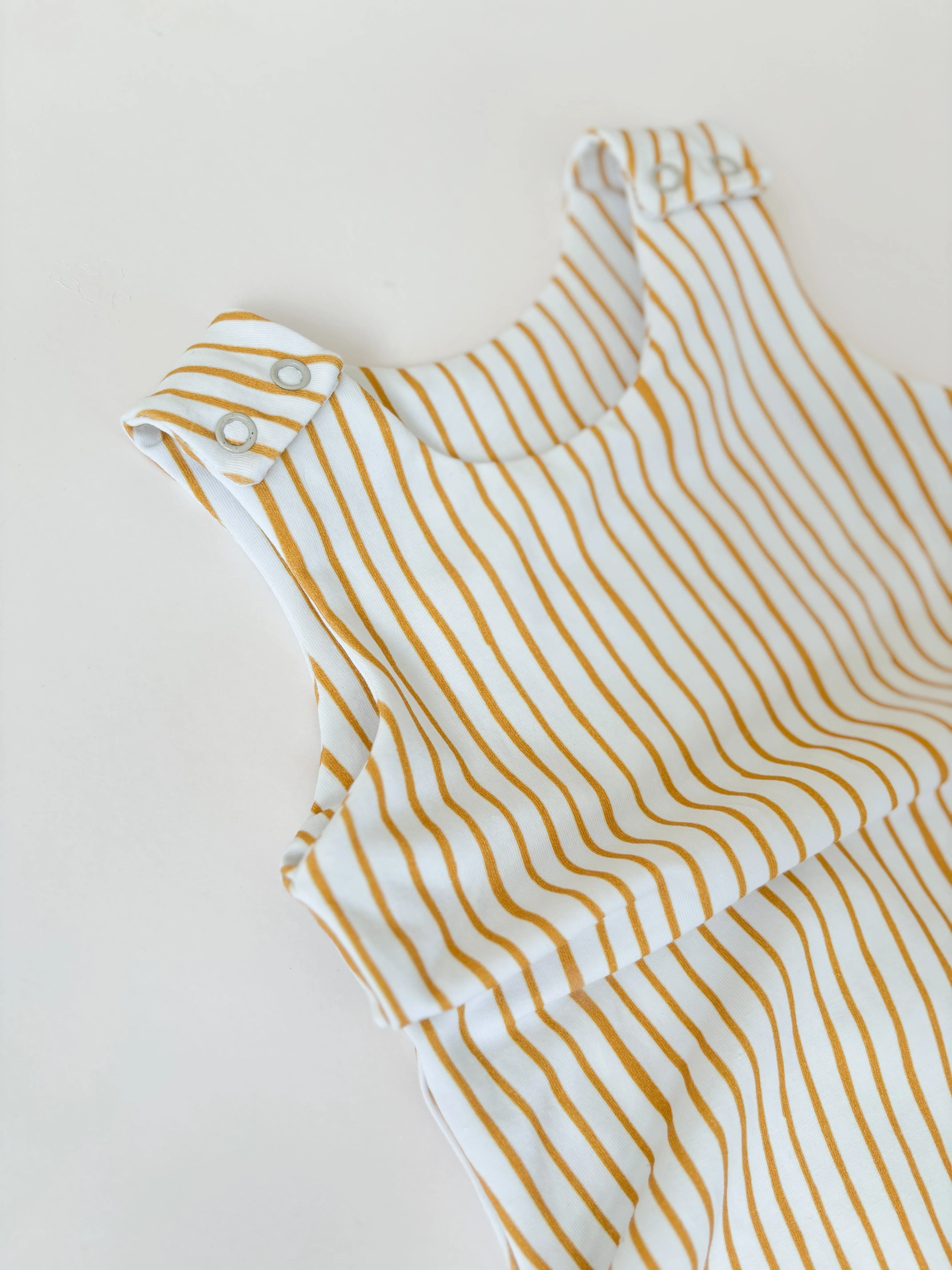 sunshine stripe romper