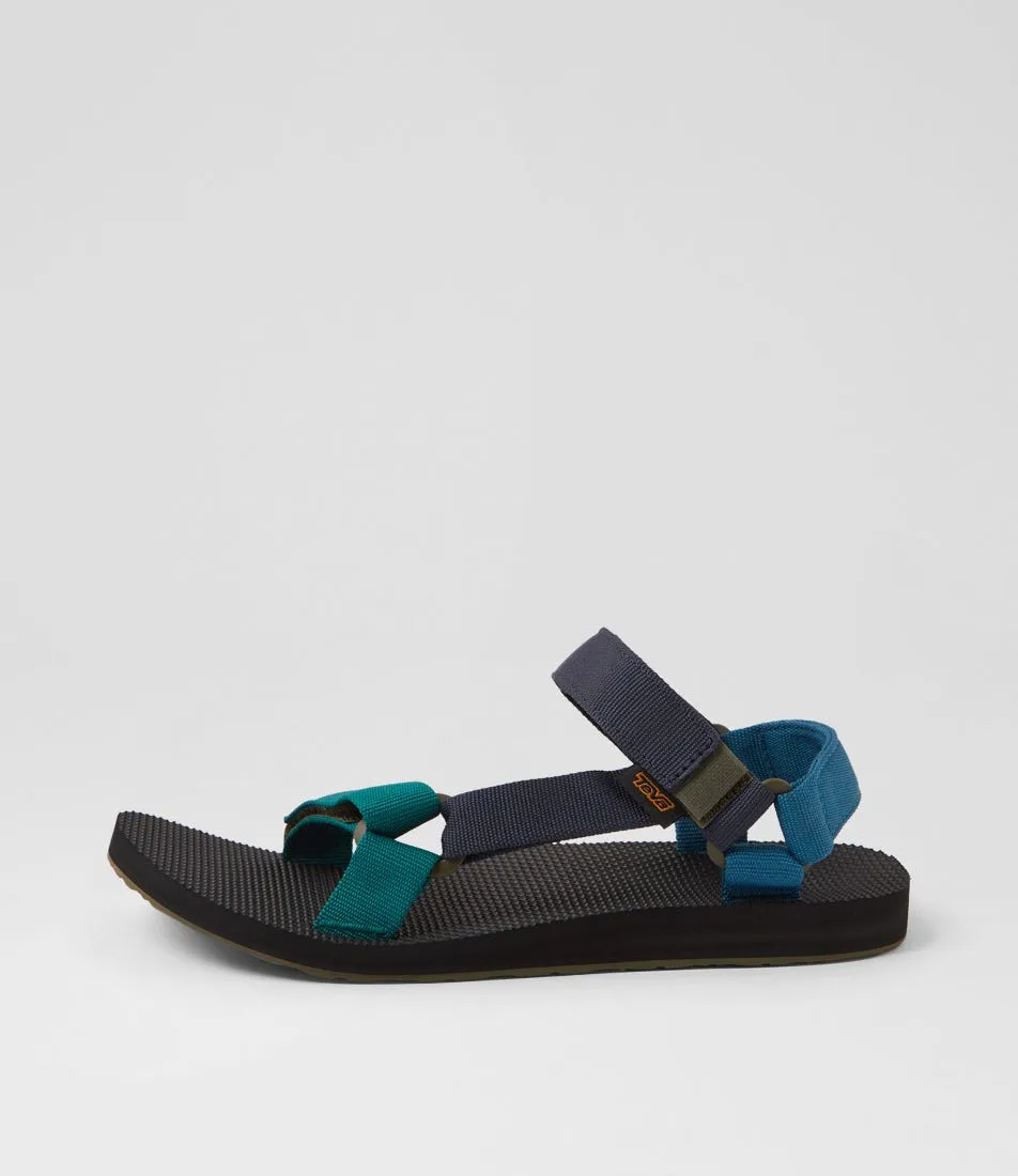 TEVA M Original Uni Navy Multi Fabric Sandals