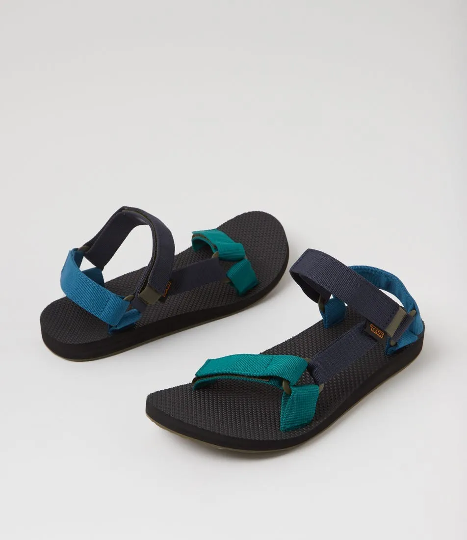 TEVA M Original Uni Navy Multi Fabric Sandals