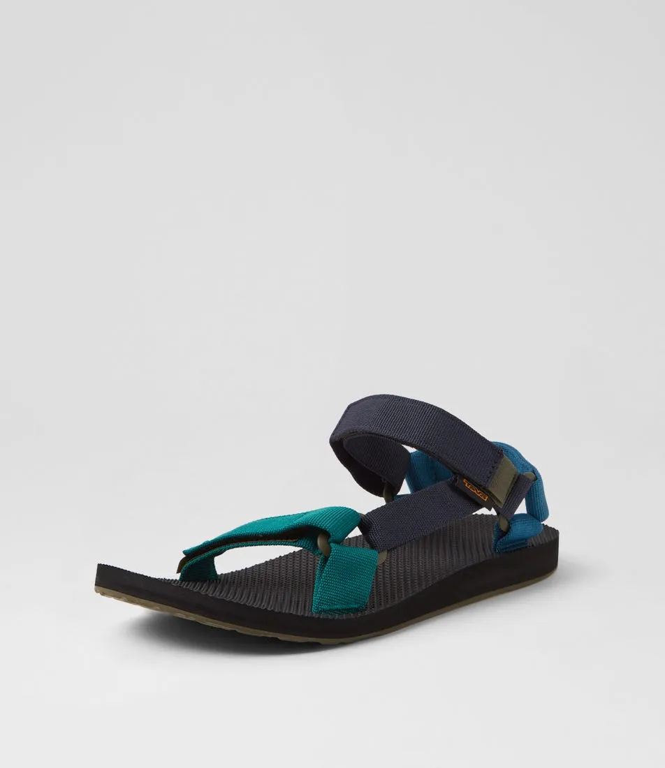 TEVA M Original Uni Navy Multi Fabric Sandals