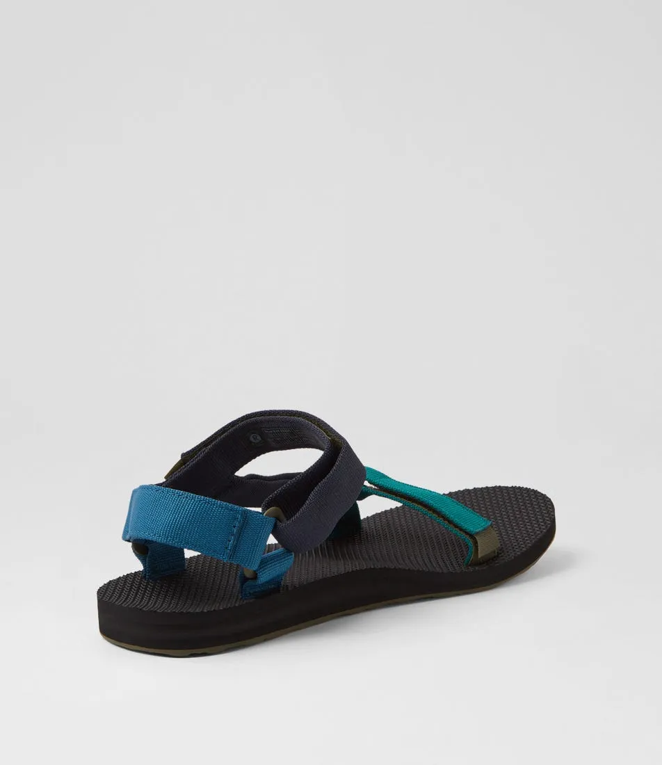 TEVA M Original Uni Navy Multi Fabric Sandals