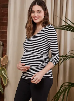 The Maternity Scoop Top with LENZING ECOVERO