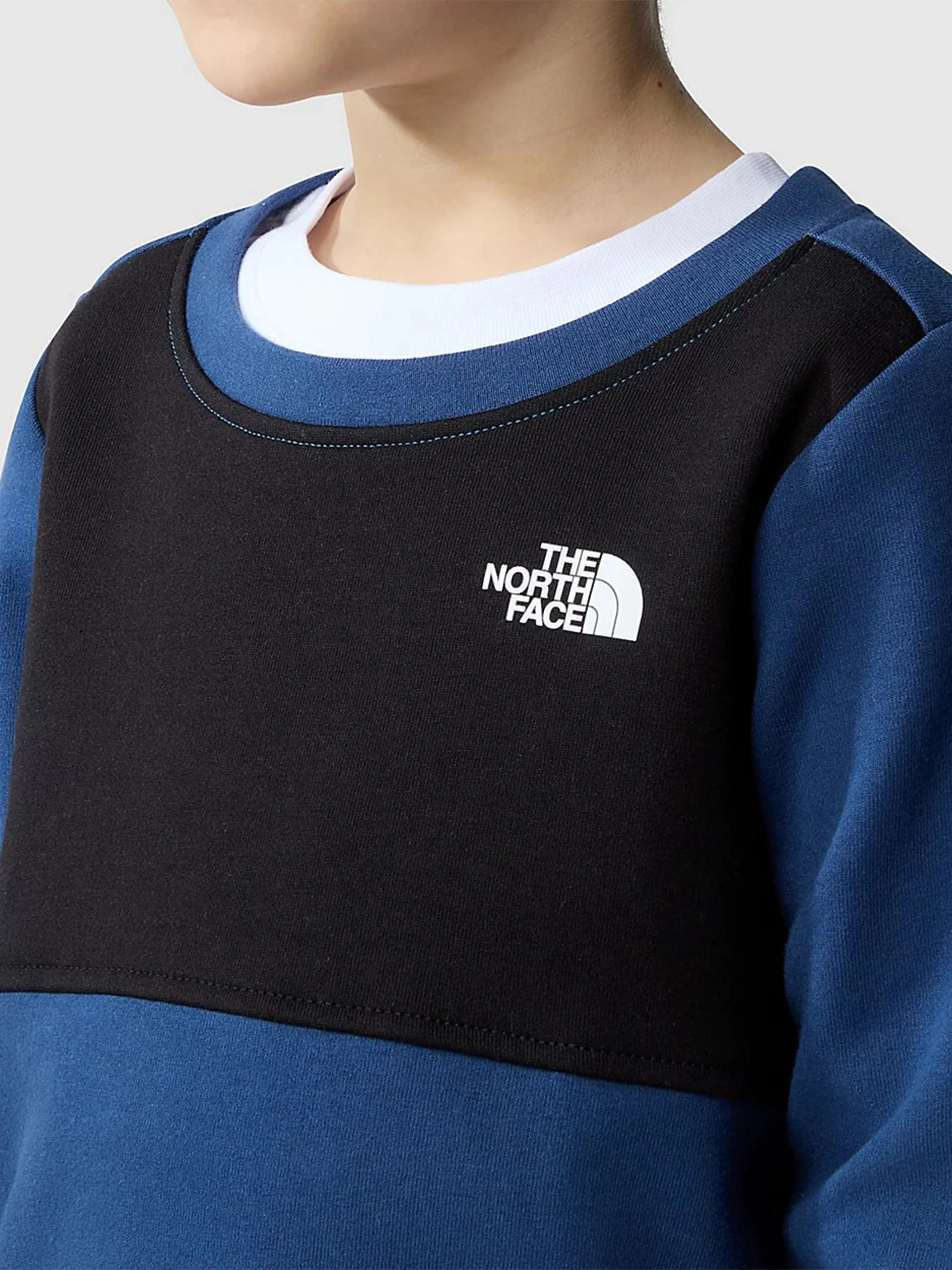 The North Face Kids TNF Tech Crew Tracksuit in Blue