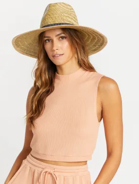 Throw Shade Straw Hat - Black