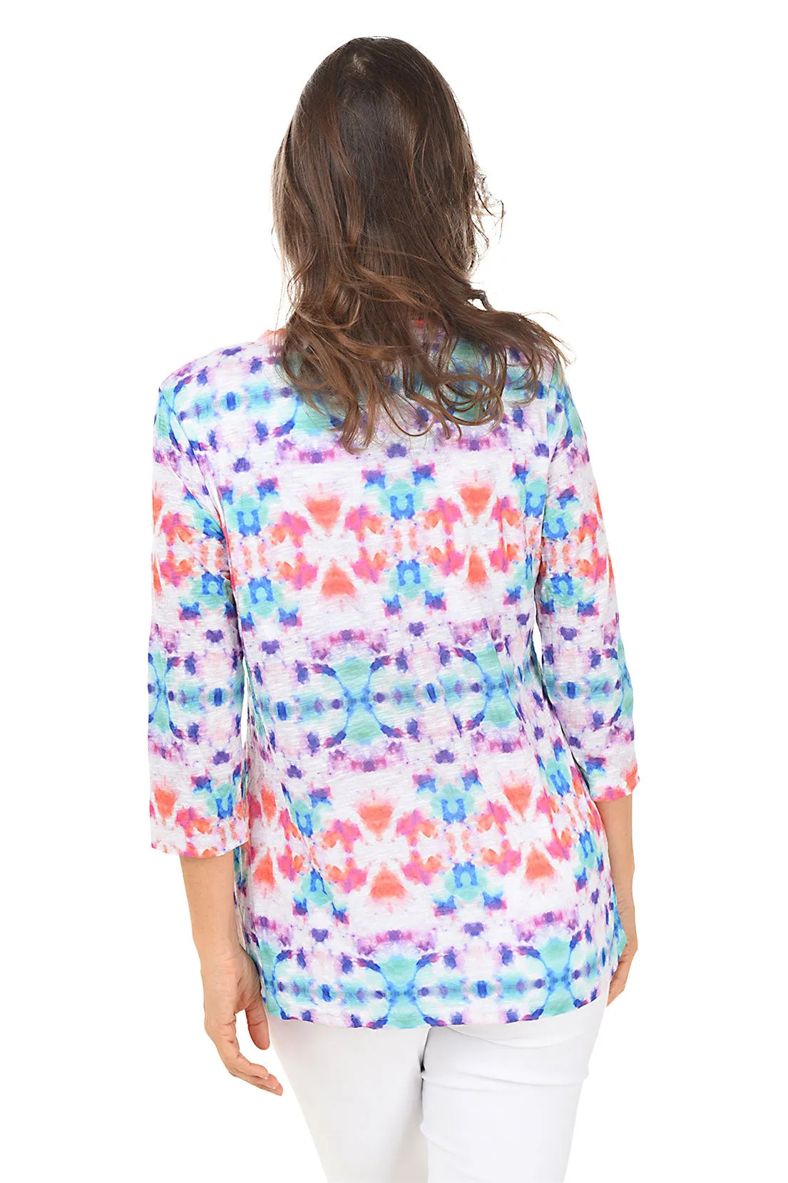 Tie-Dye Criss Cross Tunic