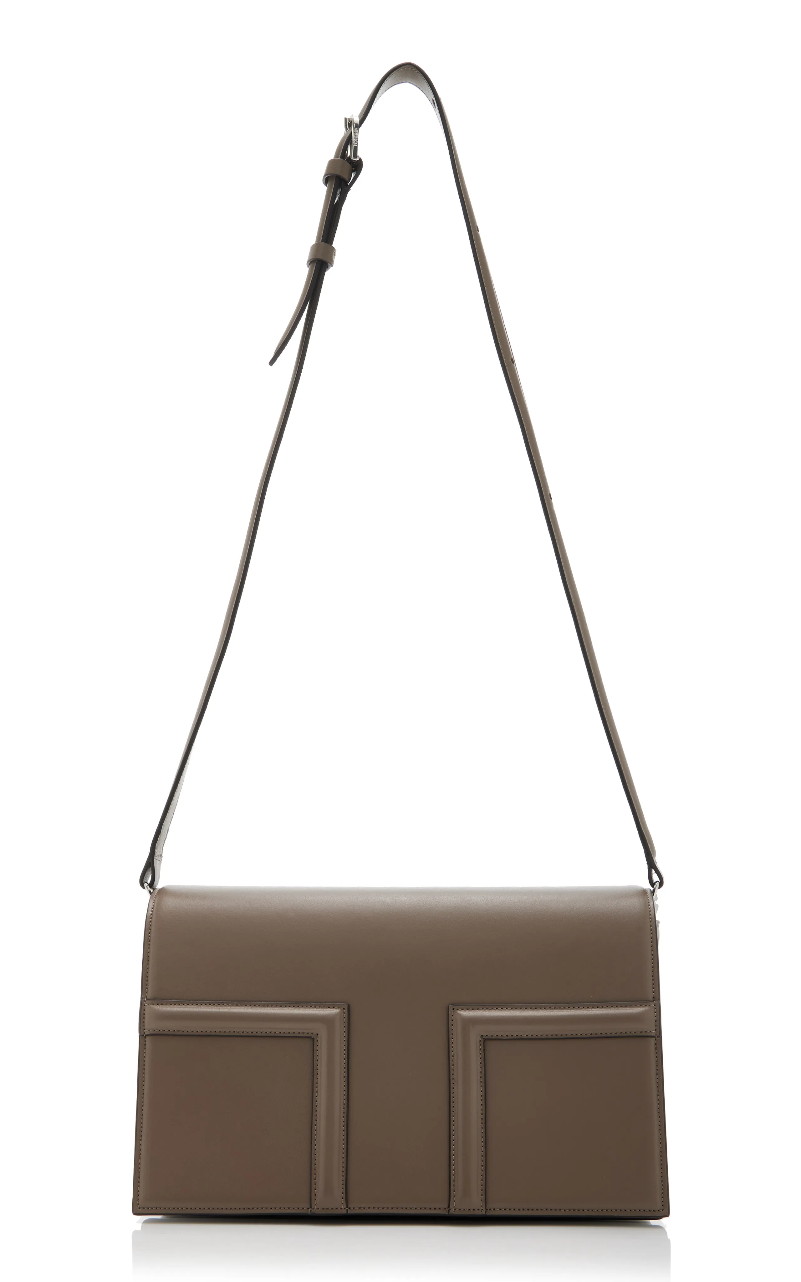 Toteme T-Flap Leather Bag