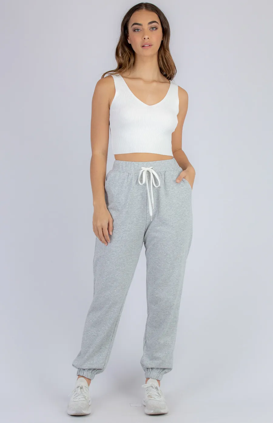 Tracksuit Pants with Elastic Cuff (SPA369A)