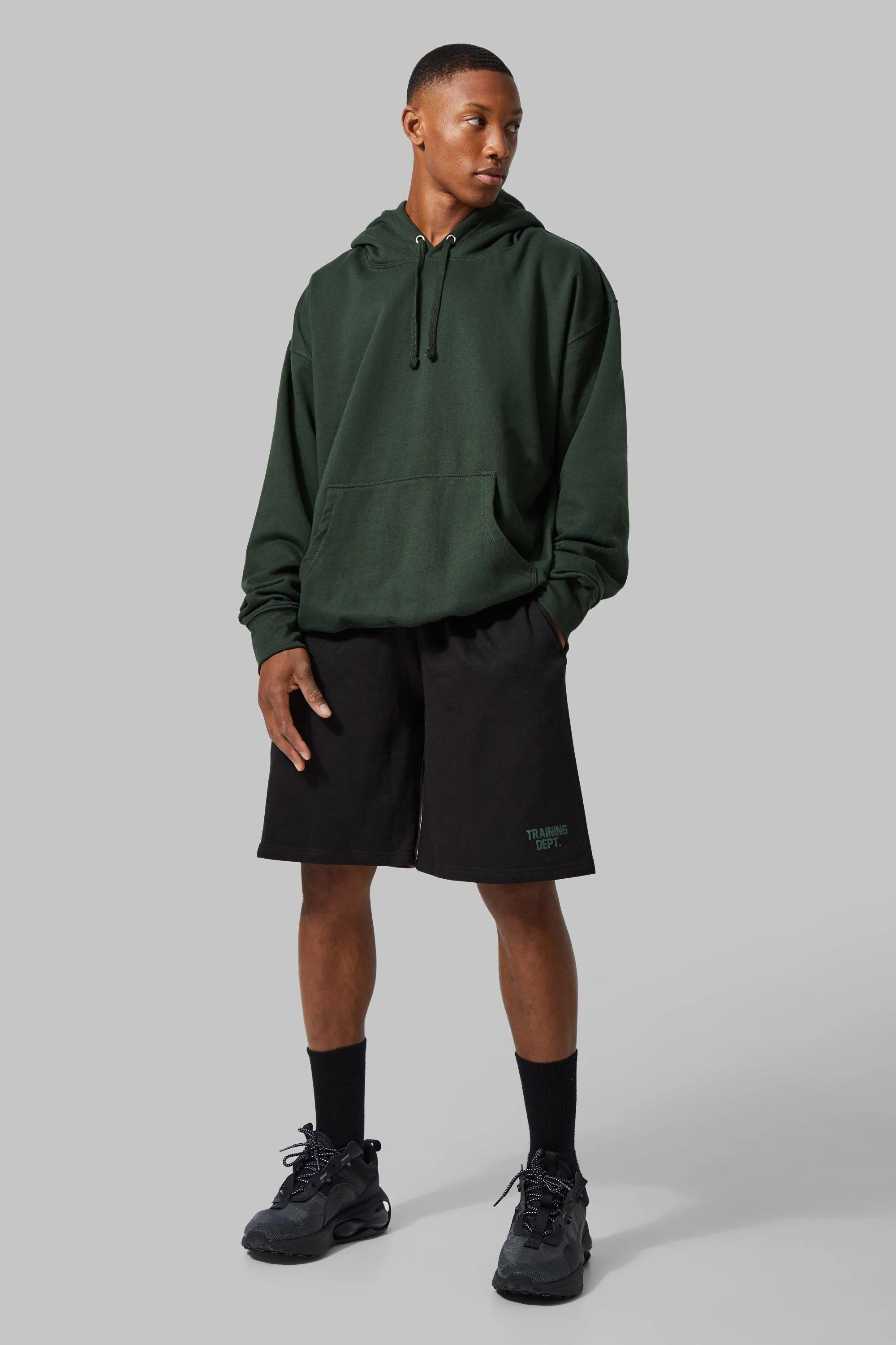 Training Dept Oversized Short Tracksuit