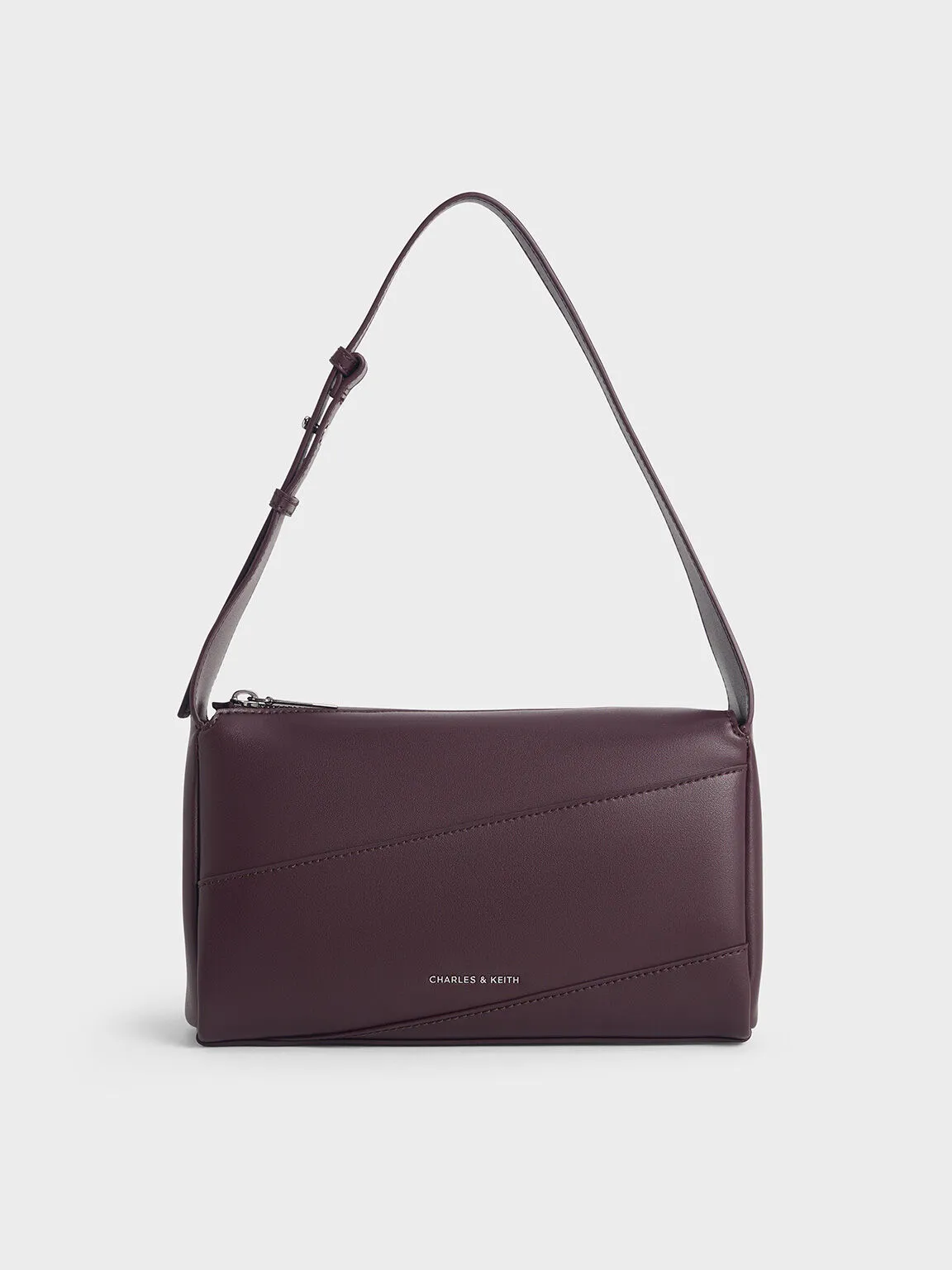 Trin Shoulder Bag - Plum